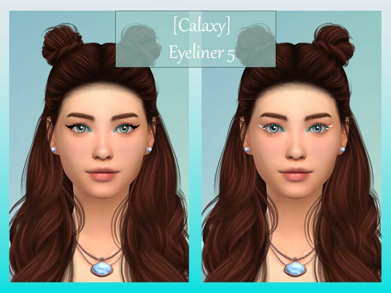 [Calaxy] Eyeliner 5 Sims 4 CC