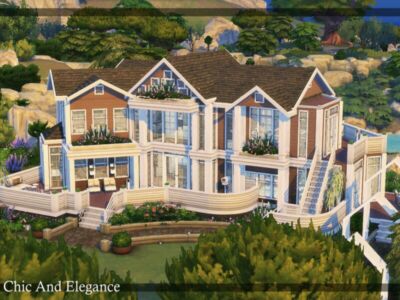 Chic And Elegance | CC Only TSR By Simzmora Sims 4 CC