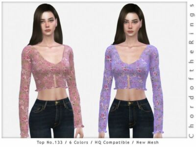 Chordoftherings TOP NO.133 By Chordoftherings Sims 4 CC