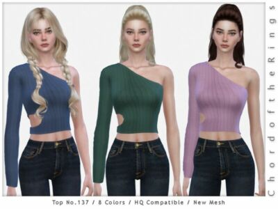 Chordoftherings TOP NO.137 By Chordoftherings Sims 4 CC