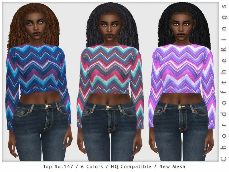 Chordoftherings TOP NO.147 By Chordoftherings Sims 4 CC