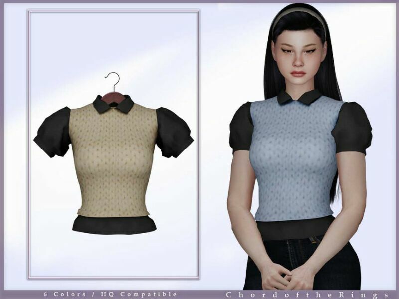 Chordoftherings TOP NO.210 By Chordoftherings Sims 4 CC