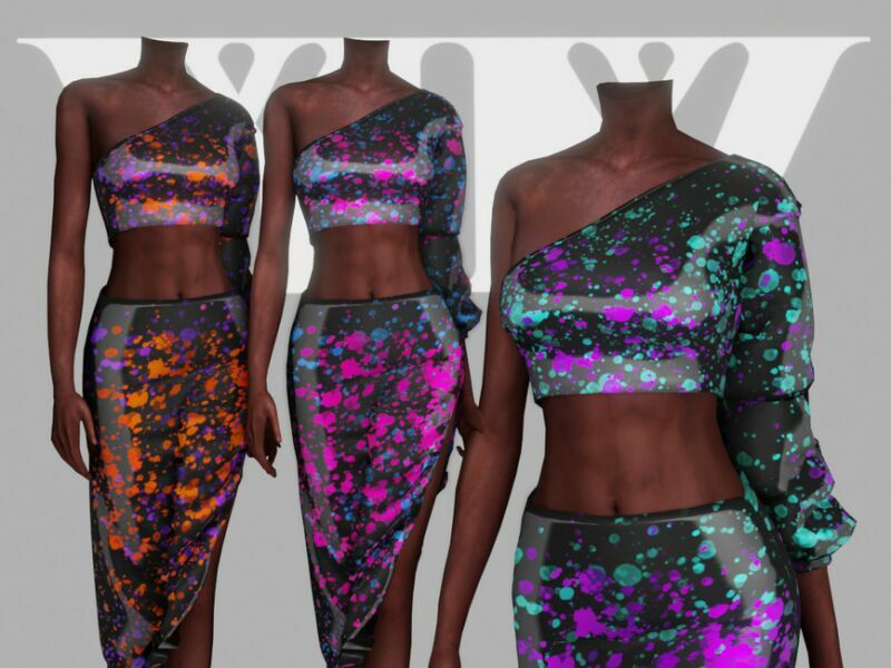 Color Explosion Collection – SET Sims 4 CC