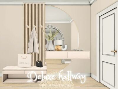 Deluxe Hallway SET By Lapanemona Sims 4 CC