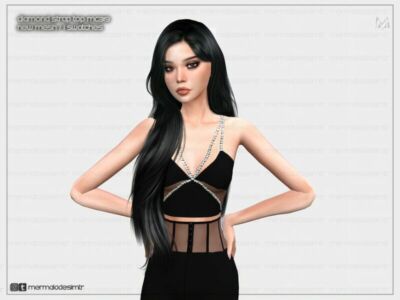 Diamond Strap TOP MC319 By Mermaladesimtr Sims 4 CC