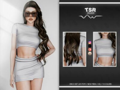 Disco SET-241 (TOP) BD740 By Busra-Tr Sims 4 CC