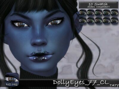 Dollyeyes_77_Cl By Tatygagg Sims 4 CC