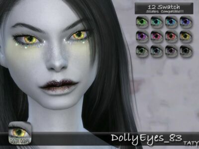 Dollyeyes_83_Cl By Tatygagg Sims 4 CC