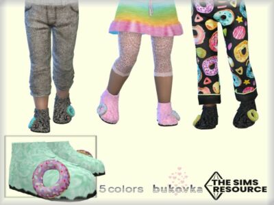 Donut Shoes By Bukovka Sims 4 CC