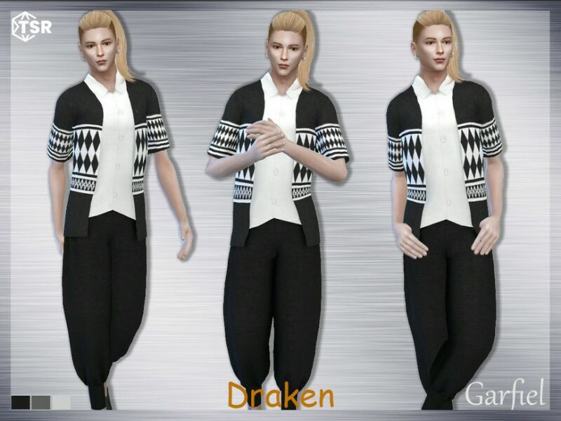 sims 4 cc draken by garfiel 2