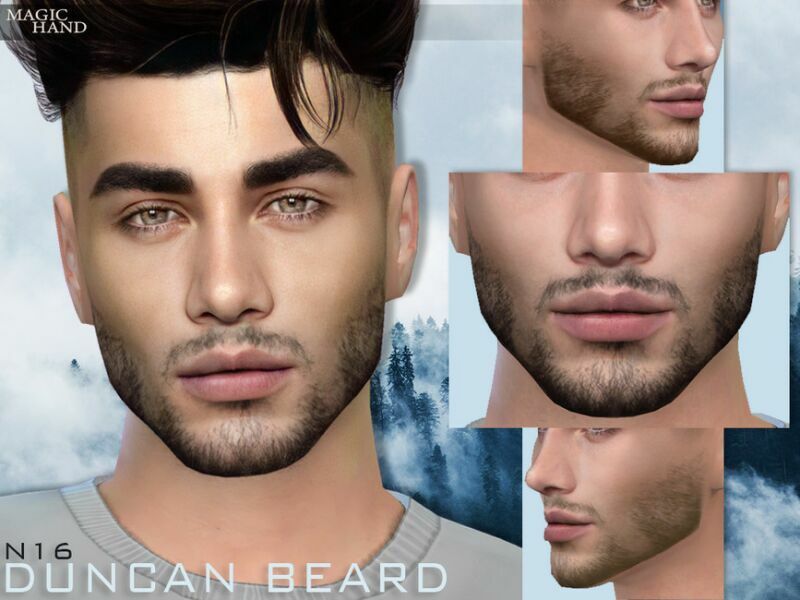 Duncan Beard N16 [Patreon] By Magichand Sims 4 CC