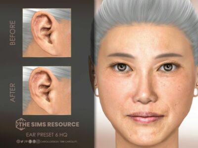 EAR Preset 6 HQ Sims 4 CC