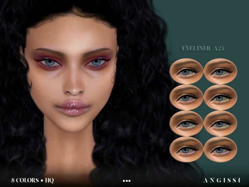 Eyeliner-A23 By Angissi Sims 4 CC