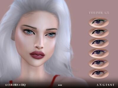 Eyeliner-A25 By Angissi Sims 4 CC