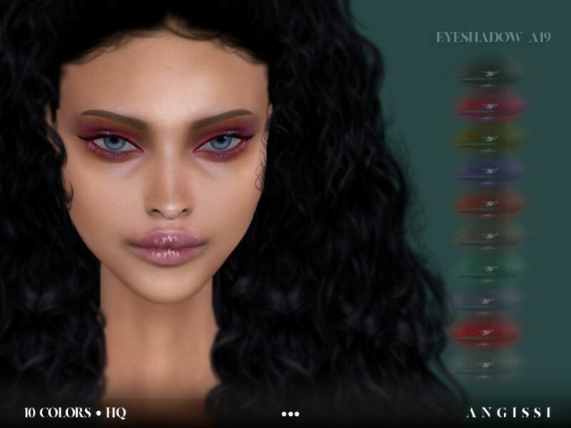 Eyeshadow A19 By Angissi Sims 4 CC