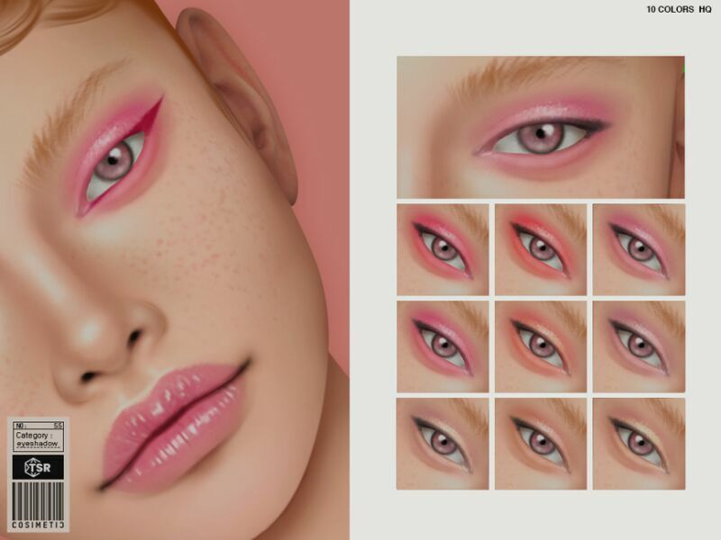 Eyeshadow | N55 By Cosimetic Sims 4 CC