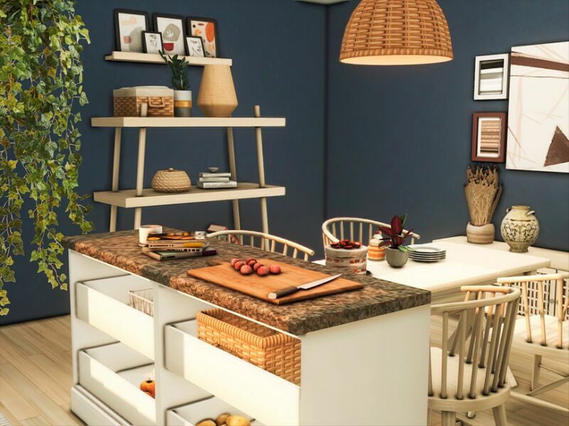 sims 4 cc ezra kitchen dining tsr only cc by xogerardine 3