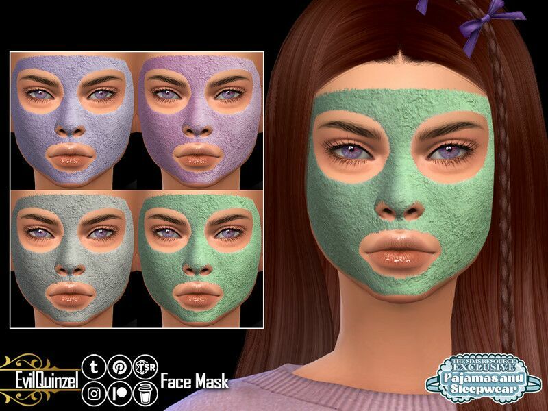 Face Mask Sims 4 CC