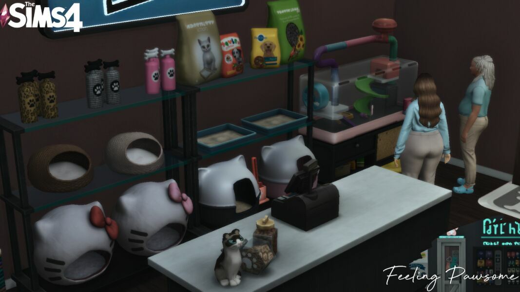 Feeling Pawsome 2.0 Upgrade By Prettyvalidgames Sims 4 CC