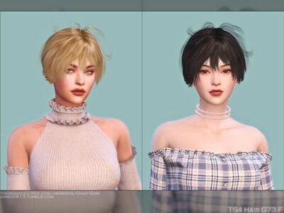 Female Hair G73 By Daisy-Sims Sims 4 CC