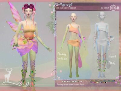 Flos Fairy Skin SET By Dansimsfantasy Sims 4 CC