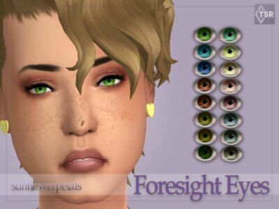 Foresight Eyes By Sunflowerpetalscc Sims 4 CC