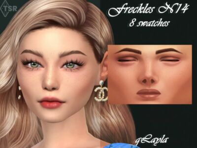 Freckles N14 By Qlayla Sims 4 CC