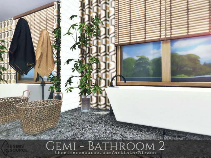 sims 4 cc gemi bathroom 2 tsr cc only by rirann 2