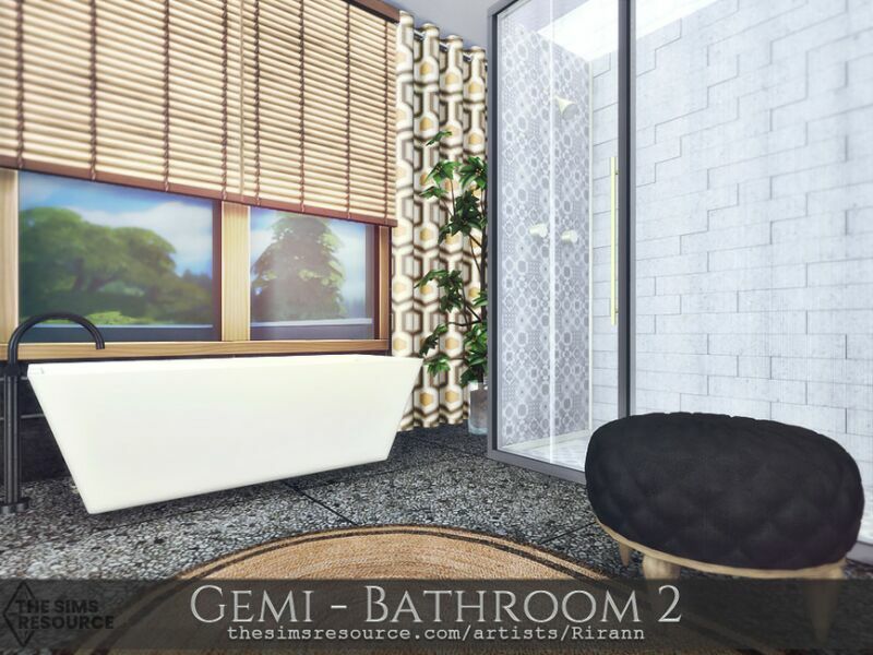 sims 4 cc gemi bathroom 2 tsr cc only by rirann 5