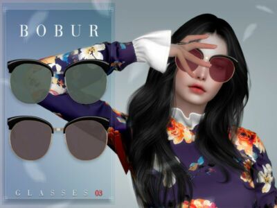 Glasses 03 By Bobur3 Sims 4 CC