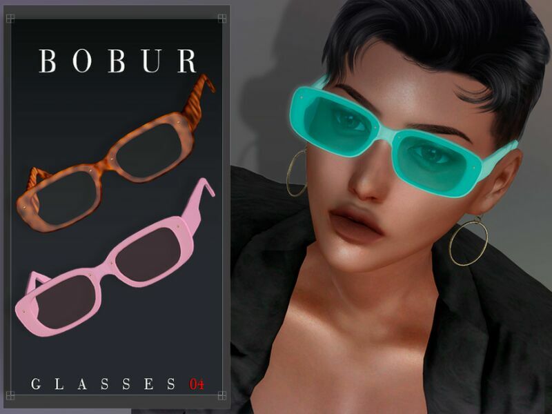 Glasses 04 By Bobur3 Sims 4 CC