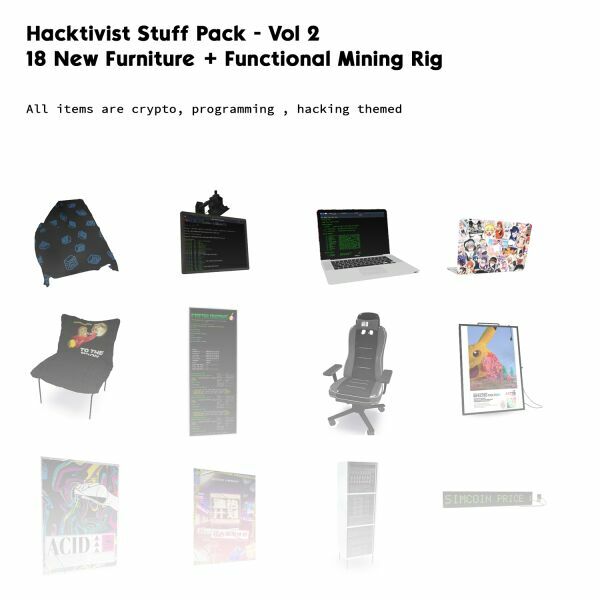 sims 4 cc hacktivist stuff pack vol 2 by miablack 5