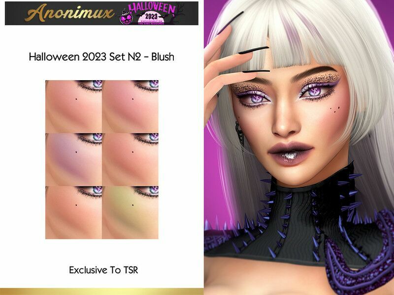 Halloween 2023 SET N2 – Blush Sims 4 CC