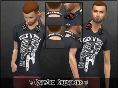 Headphones Accesory V3 By Catysix Sims 4 CC