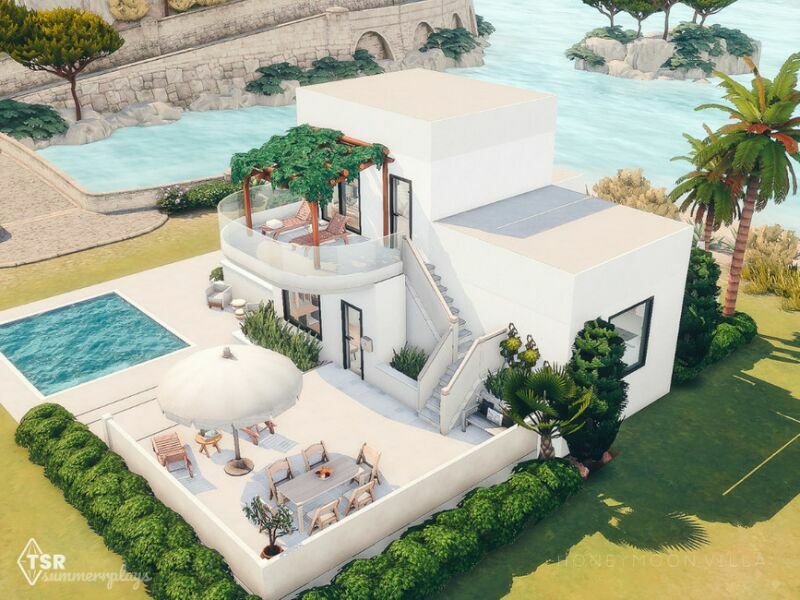 sims 4 cc honeymoon villa gallery 2