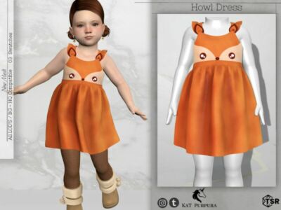 Howl Dress By Katpurpura Sims 4 CC