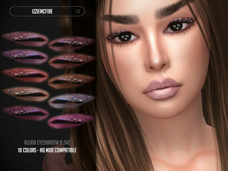 IMF Alexia Eyeshadow N.242 By Izziemcfire Sims 4 CC