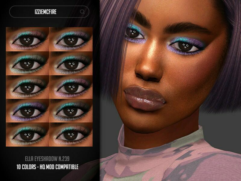 IMF Ella Eyeshadow N.239 By Izziemcfire Sims 4 CC