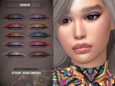 IMF Kelsey Eyeshadow N.240 By Izziemcfire Sims 4 CC