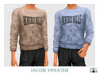 Jacob Sweater Sims 4 CC