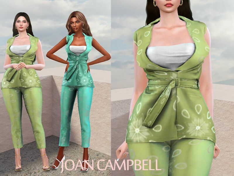 Jennifer Suit Sims 4 CC