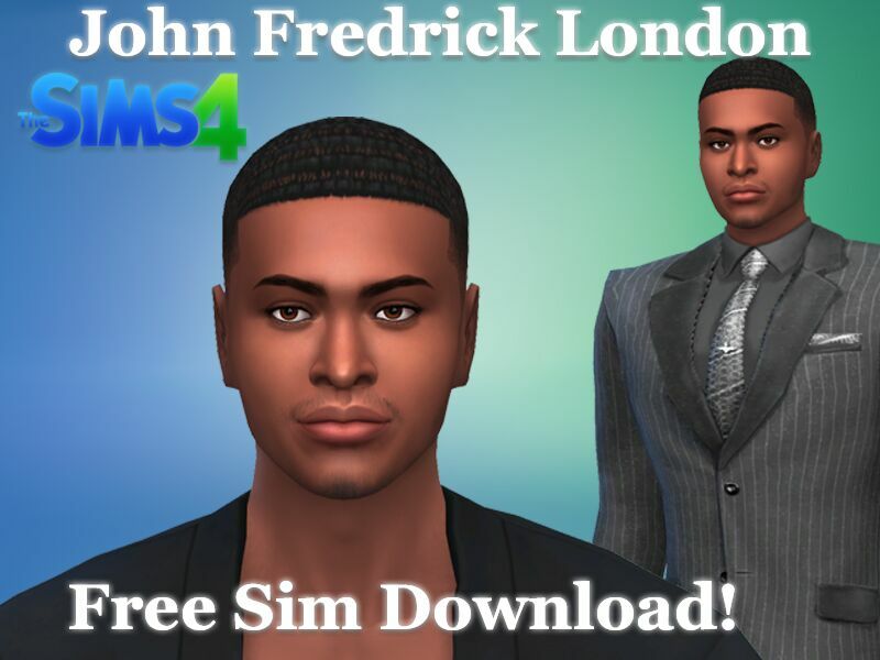 John Fredrick London Free SIM Download By VTK Sims 4 CC