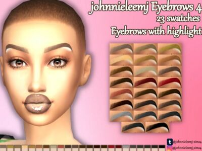 Johnnieleemj Eyesbrows 4 By Johnnieleemj Sims 4 CC