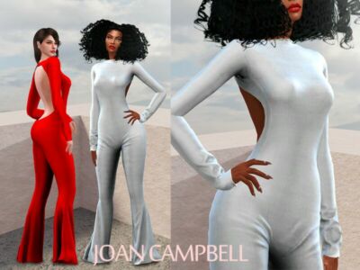 Julieta Jumpsuit Sims 4 CC