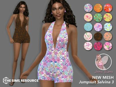 Jumpsuit Salvina 3 Sims 4 CC