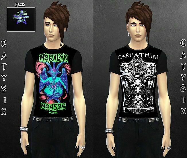 sims 4 cc killstar misc t shirts by catysix 2