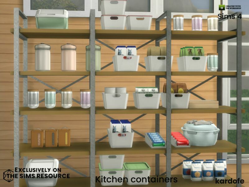 sims 4 cc kitchen containers by kardofe 5