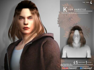 Klein Hairstyle By Mazero5 Sims 4 CC