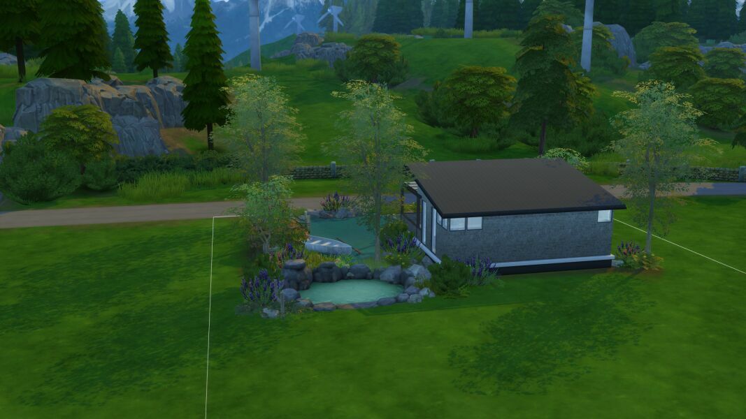 sims 4 cc lakeside mini home 2