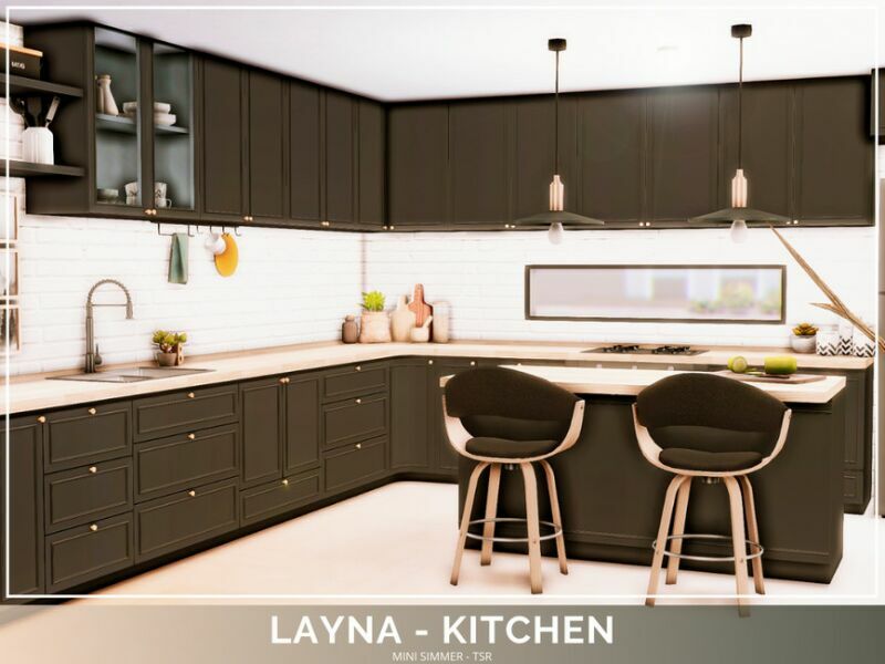 sims 4 cc layna kitchen 3